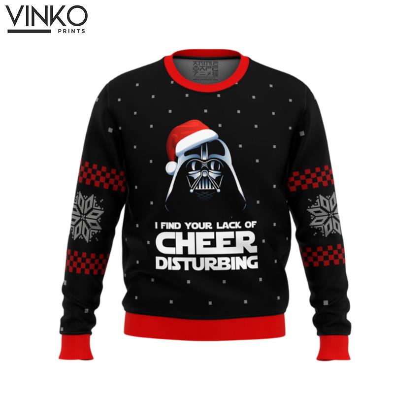 Star Wars Vader Lack of Cheer Ugly Christmas Sweater