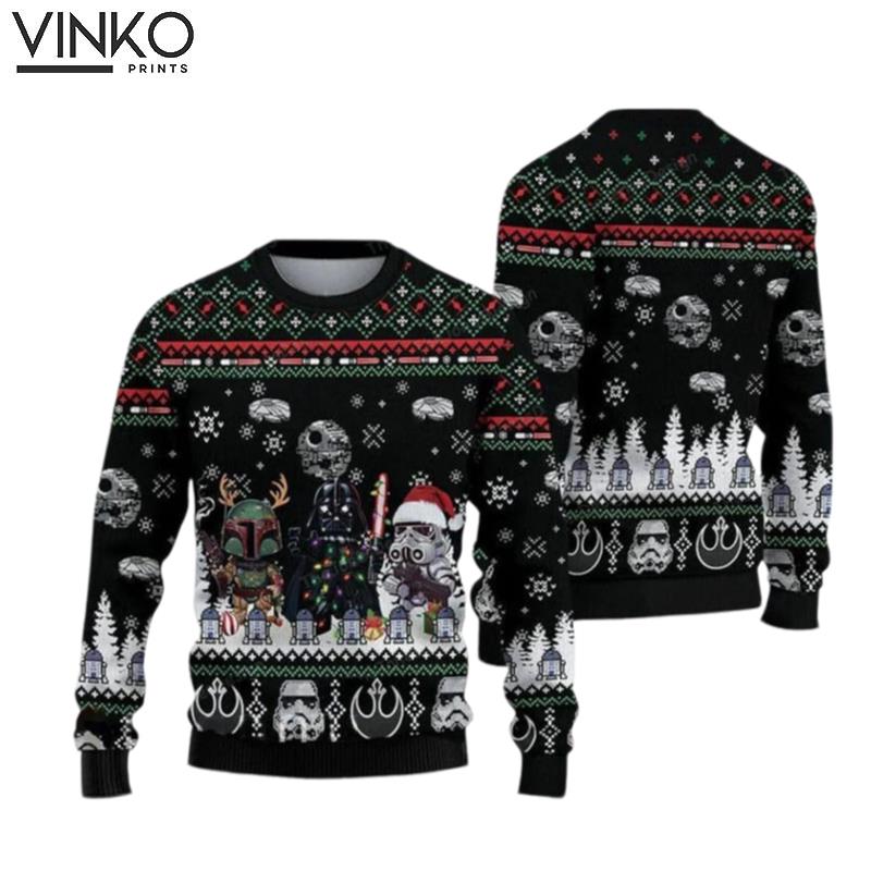 Star Wars Xmas Game Lovers 3D Ugly Christmas Sweater