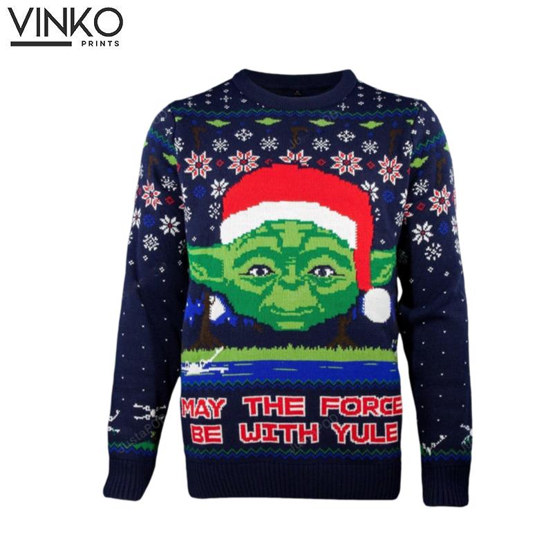 Star Wars Yoda Ugly Christmas Sweater