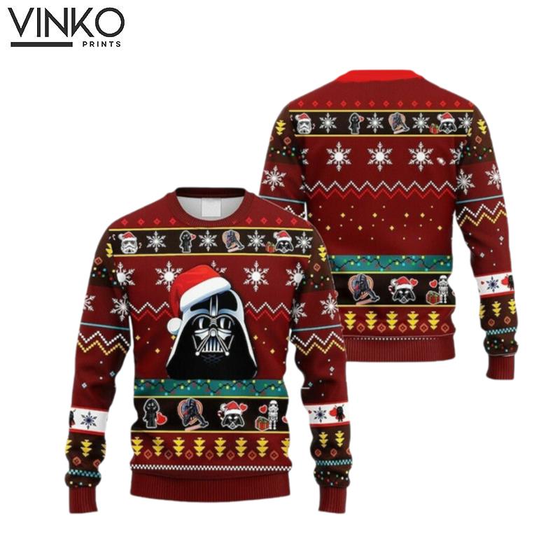 StarWar Character Ugly Christmas Sweater