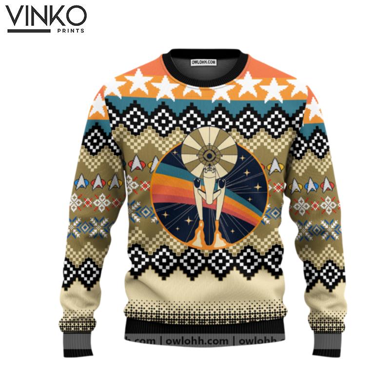 Starfleet Ugly Christmas Sweater