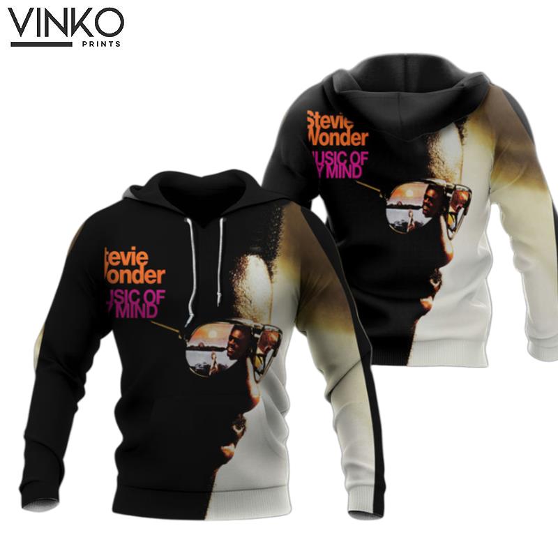 Stevie Wonder Music Of My Mind Album Cover Hoodie