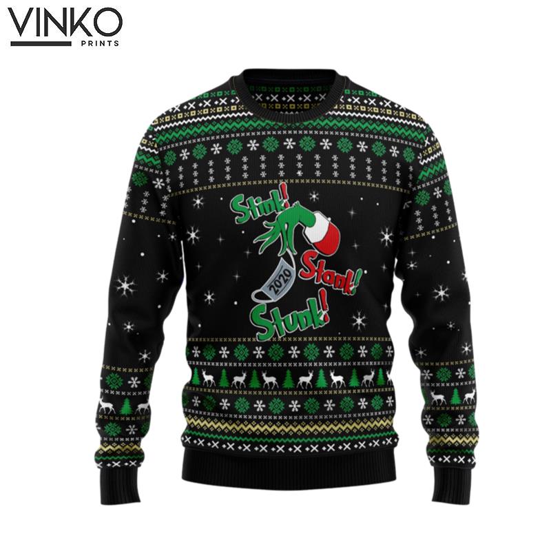 Stink Stank Stunk Grinch G5112 Ugly Christmas Sweater