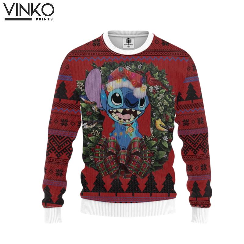 Stitch Custom Ugly Christmas Sweater