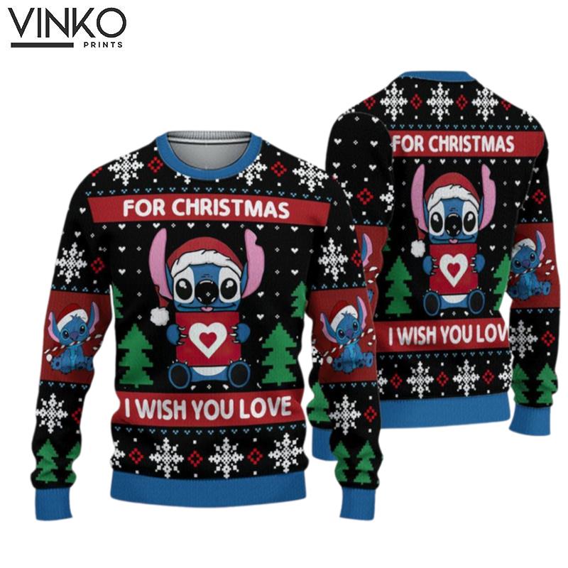 Stitch Lilo n Stitch Ugly Christmas Sweater