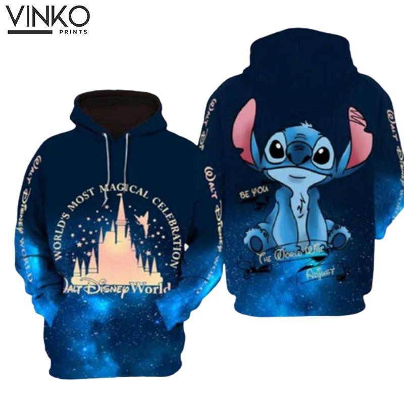 Stitch Walt Disney World 50Th Anniversary Hoodie