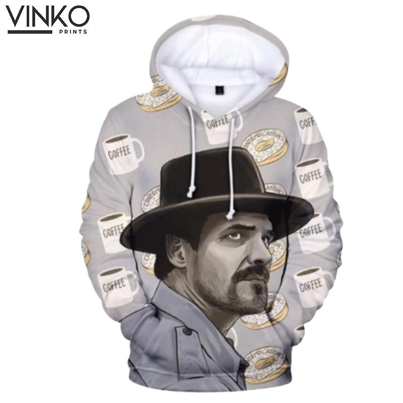 Stranger Things Chief Hopper Jim Hopper Hoodie