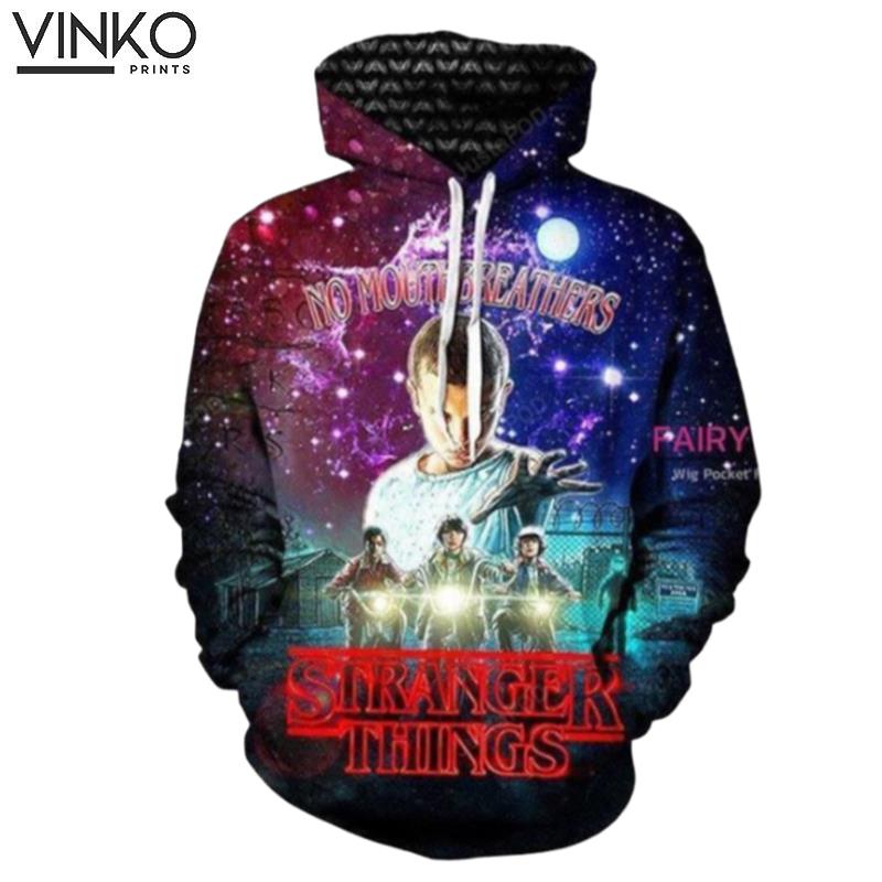 Stranger Things Will Byers Eleven Lucas Sinclair Dustin Henderson Hoodie