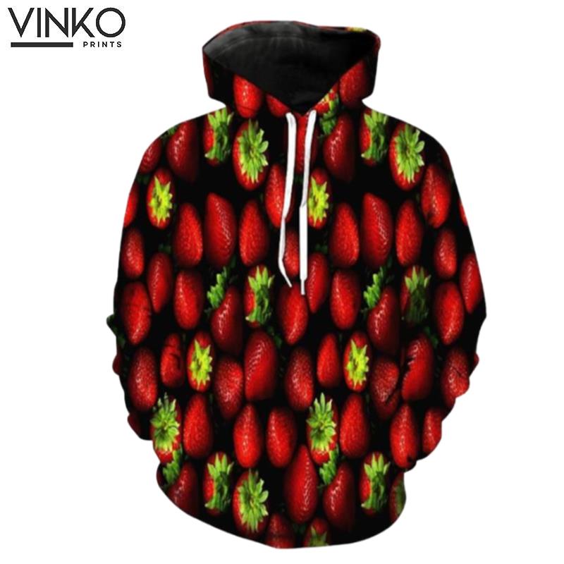 Strawberry Funny S Hoodie