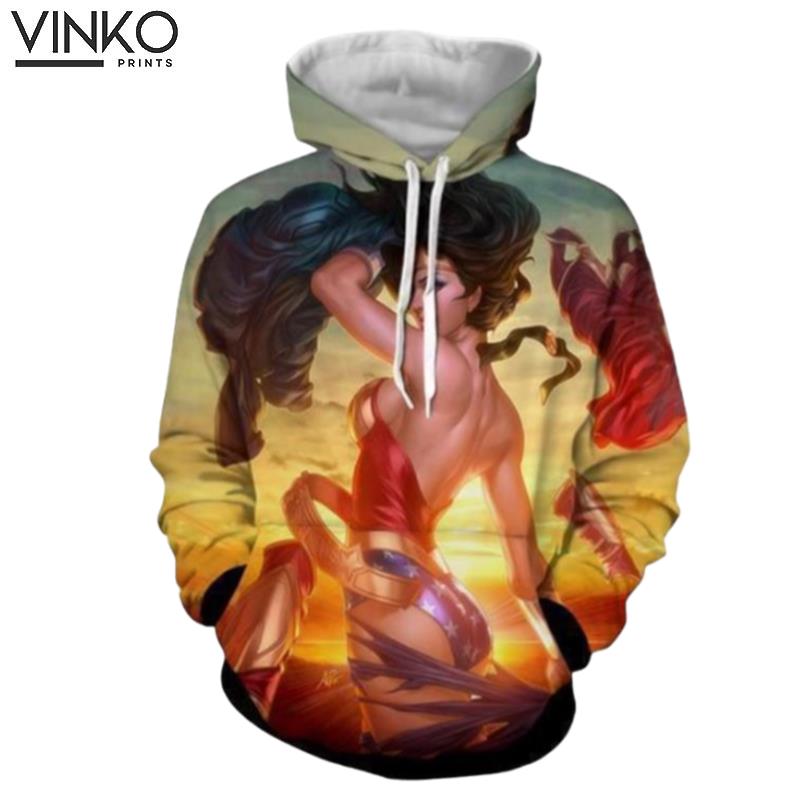 Stripping Wonder Women Wonder Women Clothing Hoodie