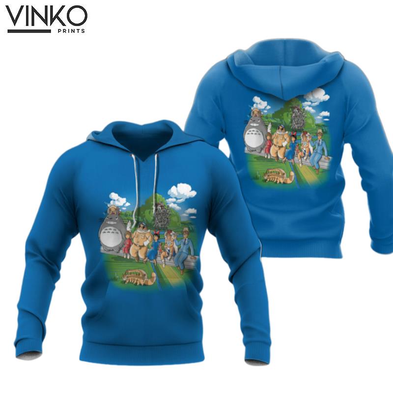 Studio Ghibli Characters 220 Hoodie