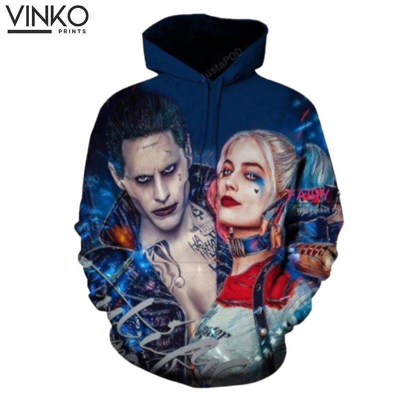 Suicide Harley Quinn Joker Squad Hoodie