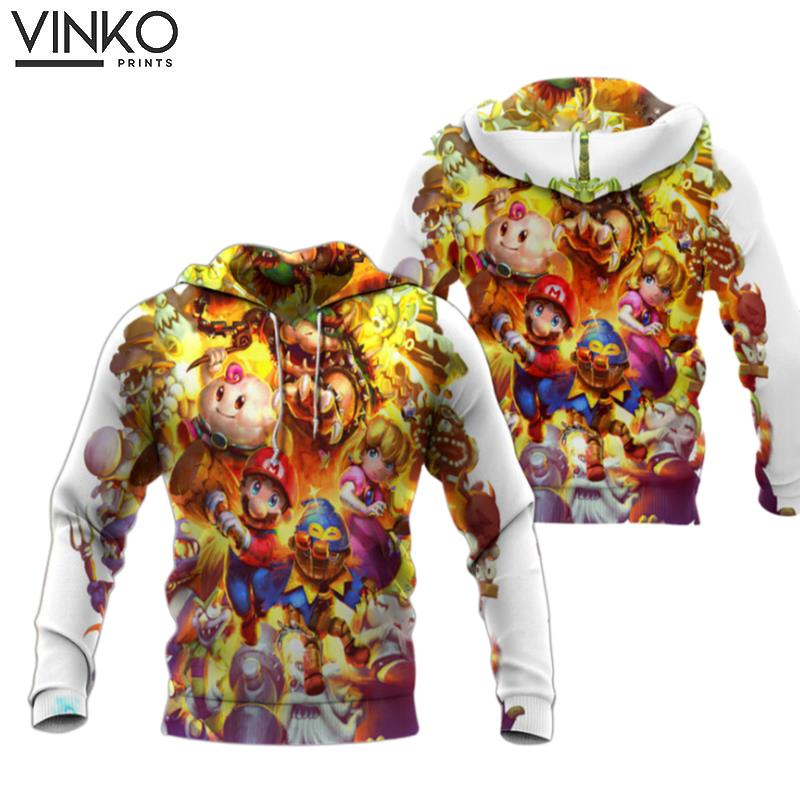 Super Mario Rpg Mario Character Hoodie