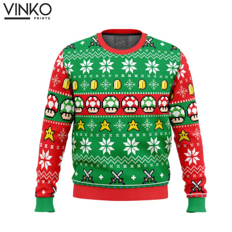 Super Mario Ugly Christmas Sweater