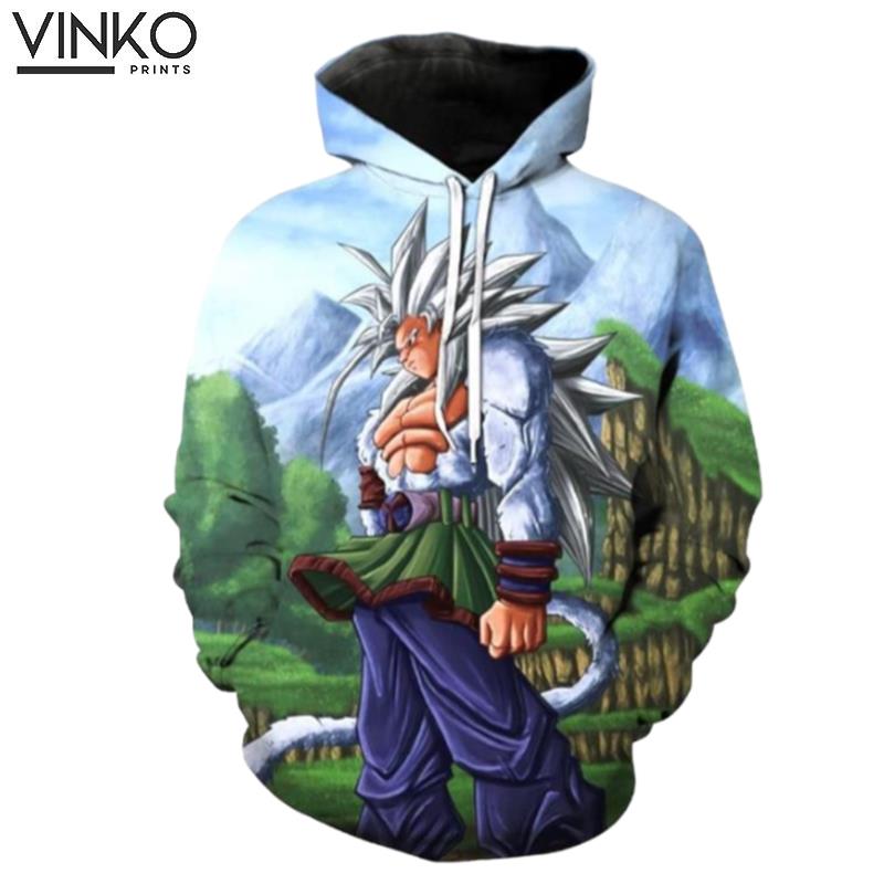 Super Saiyan 5 Goku Dragon Ball Af Hoodie