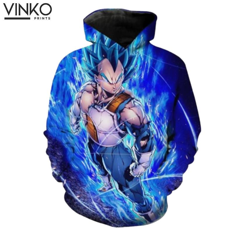 Super Saiyan Blue Vegeta Ragon Ball Super Vegeta S Hoodie