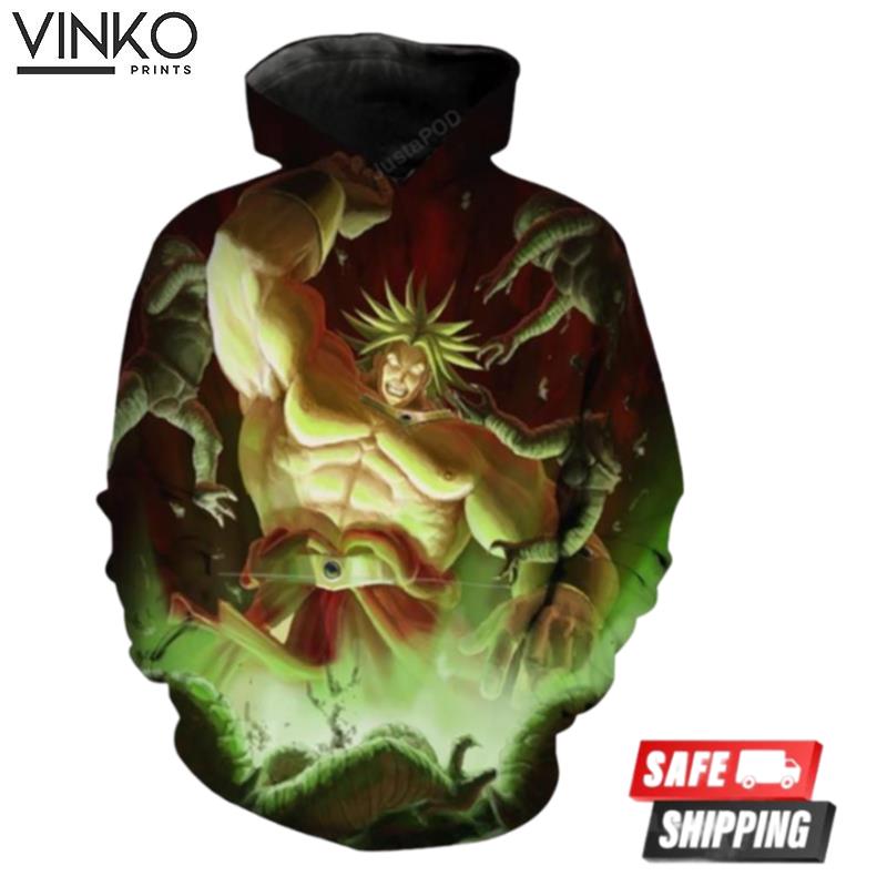 Super Saiyan Broly Dragon Ball Movie Hoodie