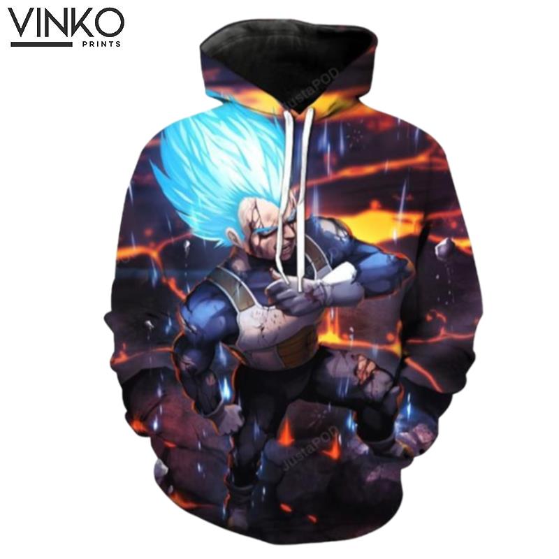 Super Saiyan God Super Saiyan Vegeta Dragon Ball Z Hoodie