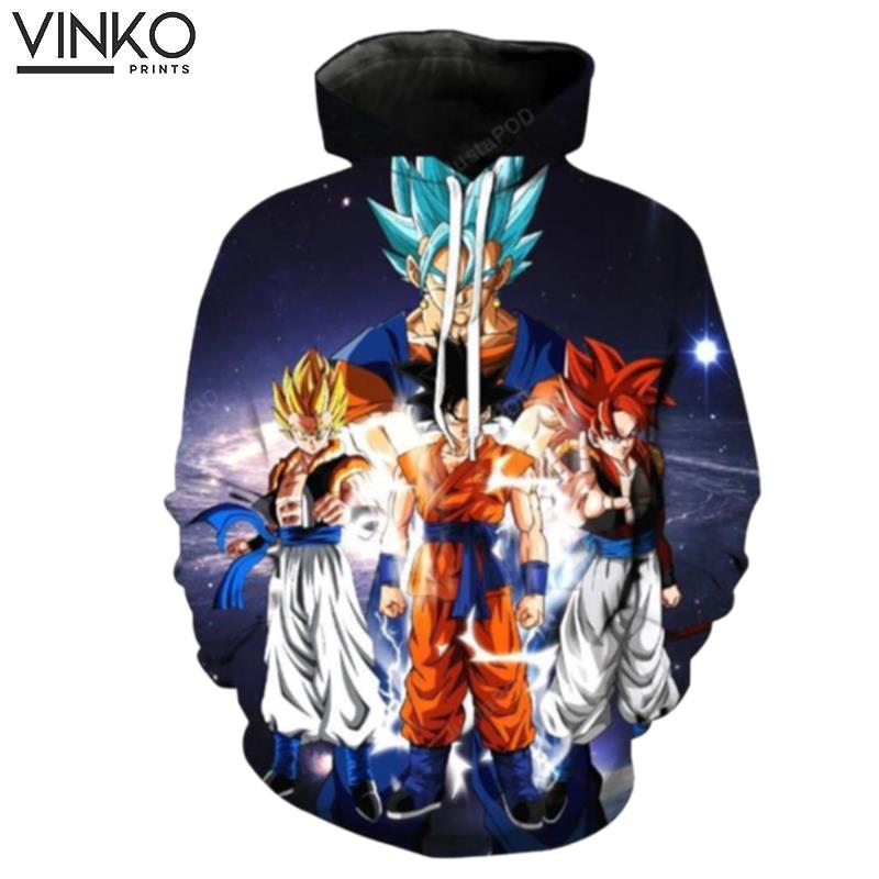 Super Saiyan Gods Dragon Ball Z Hoodie