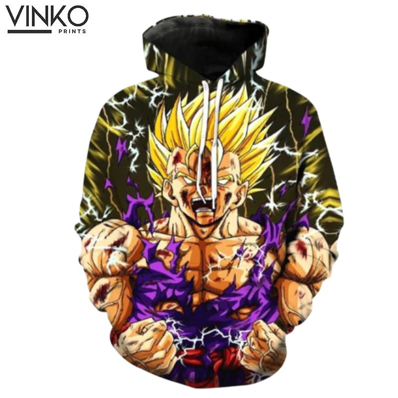 Super Saiyan Gohan V2 Dragon Ball Z Hoodie