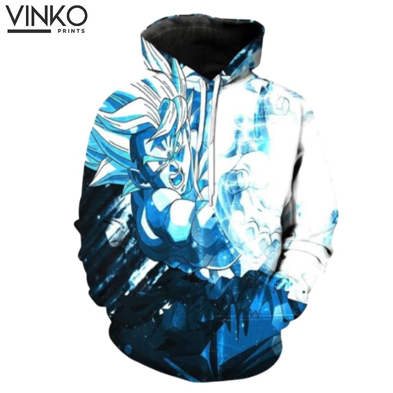 Super Saiyan Goku Kamehameha Dragon Ball Z Hoodie