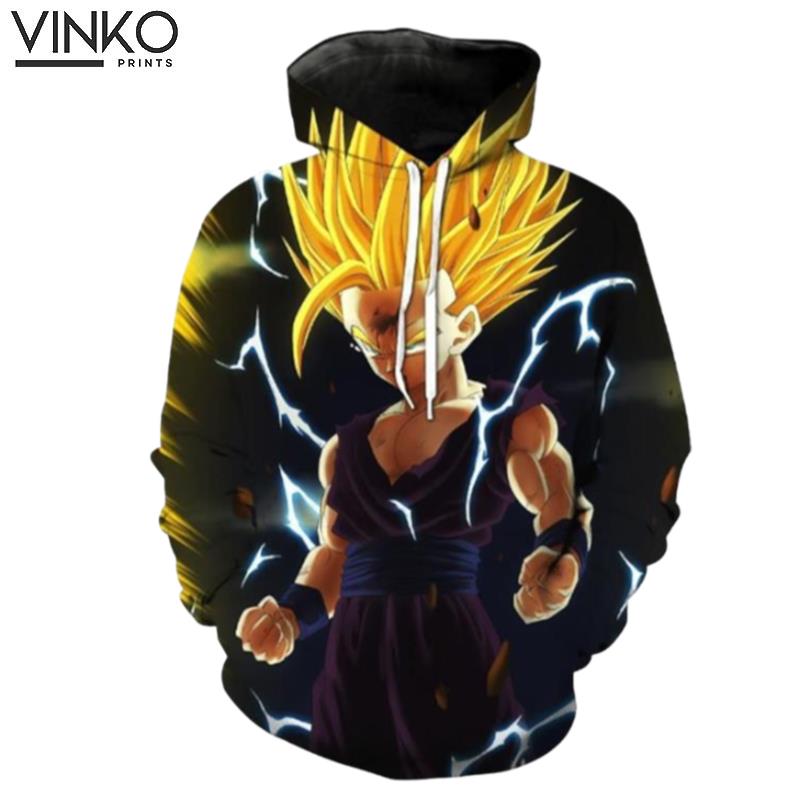 Super Saiyan Kid Gohan Dragon Ball Z Hoodie