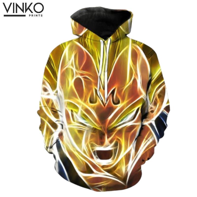 Super Saiyan Majin Vegeta Dragon Ball Z Hoodie