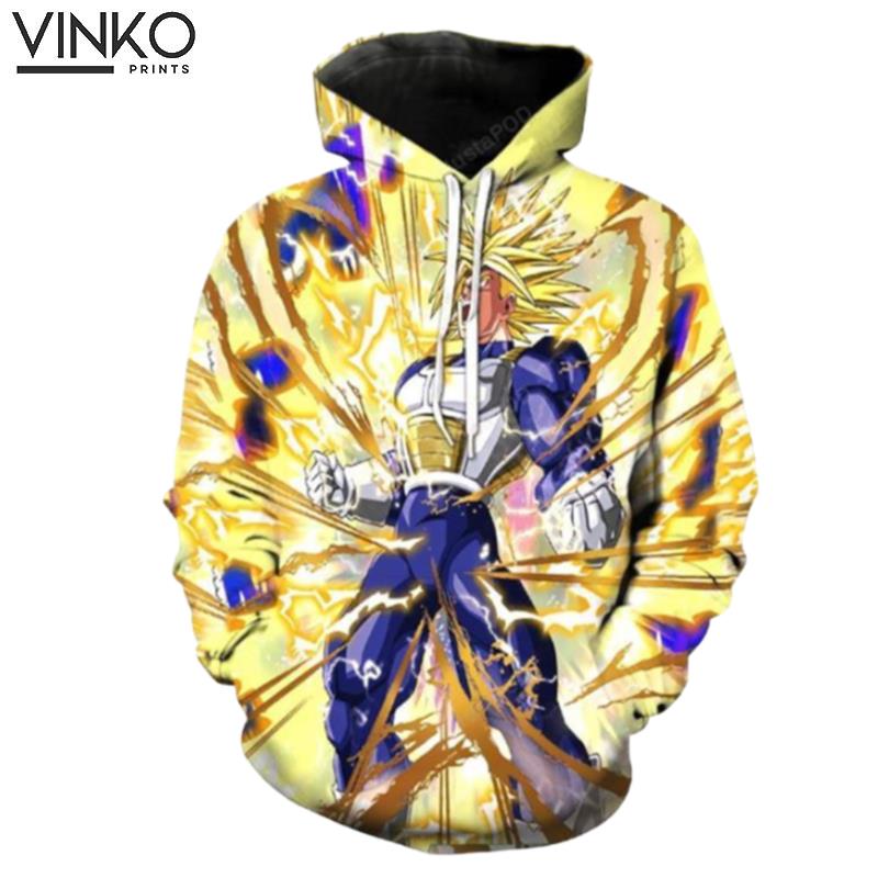 Super Saiyan Vegeta V2 Dragon Ball Z Hoodie