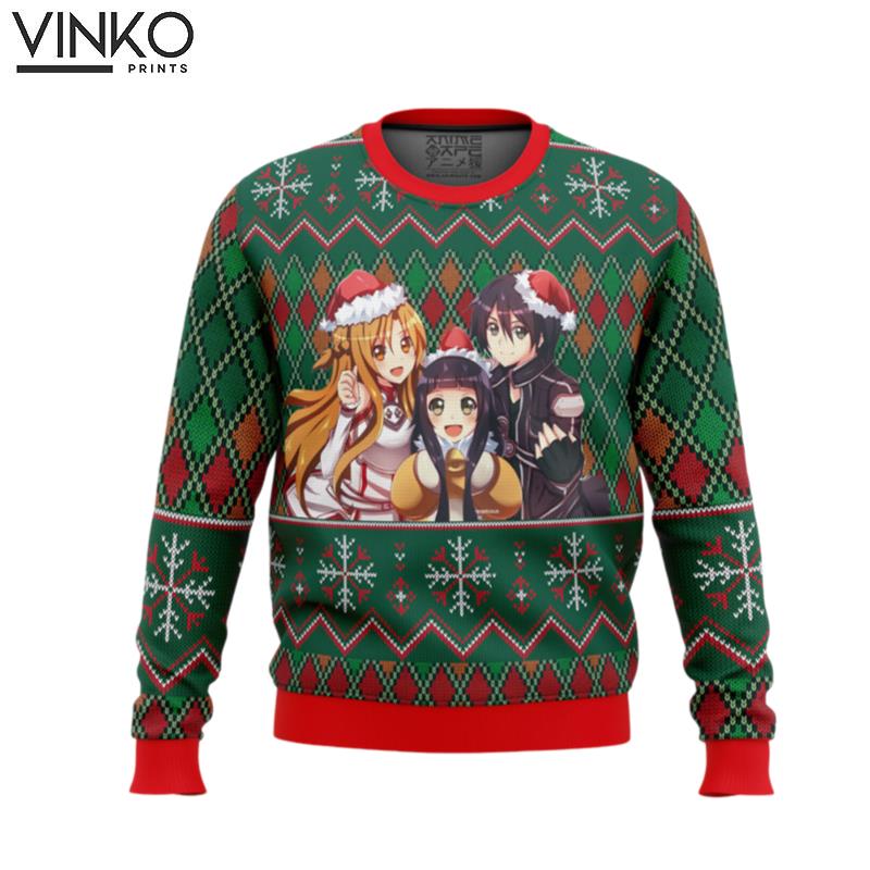 Sword Art Online Ugly Christmas Sweater