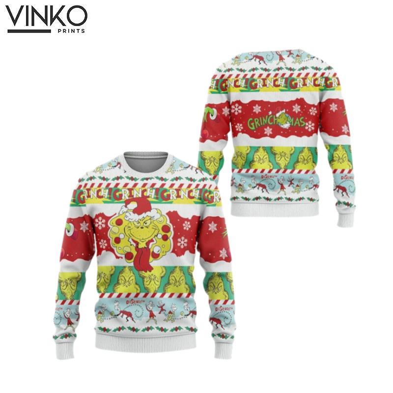 TG Edition Custom Merry Grin Ugly Christmas Sweater