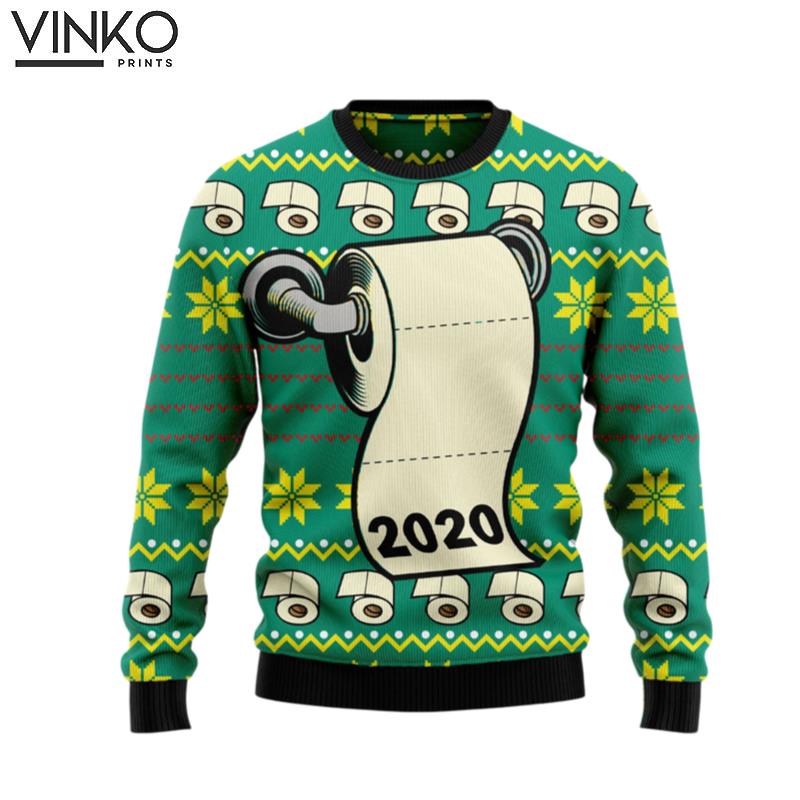 TOILET PAPER SHORTAGE 2020 HT071205 Ugly Christmas Sweater