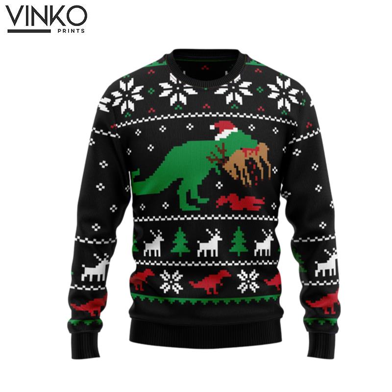 TRex For Men And Women Ugly Christmas Sweater