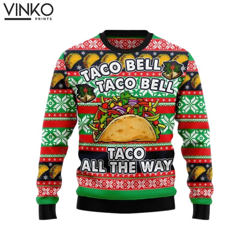 Taco Bell for men and women Ugly Christmas Sweater