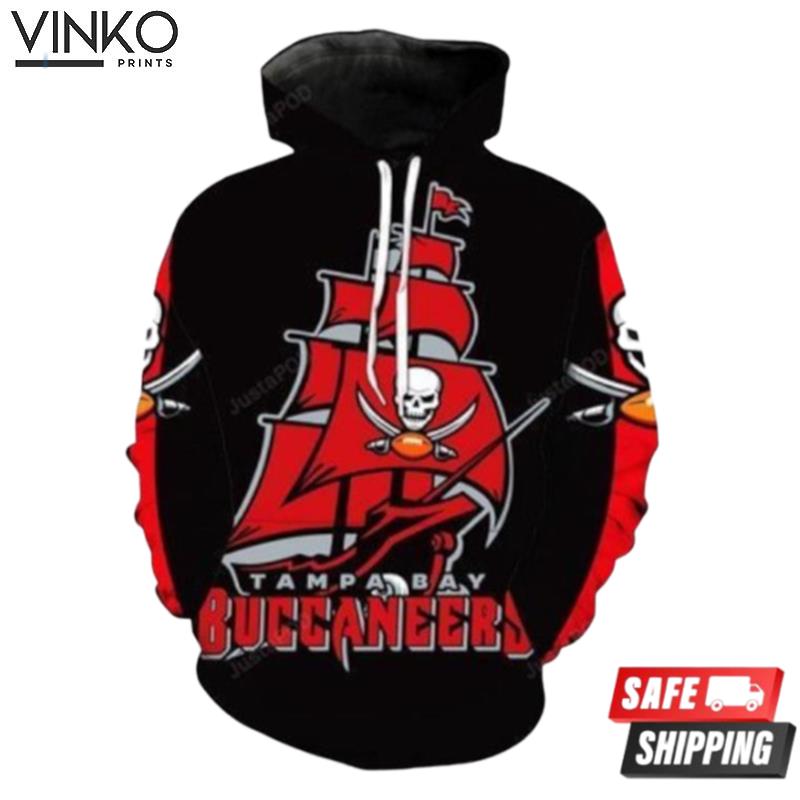 Tampa Bay Buccaneers Cool Skull Hoodie