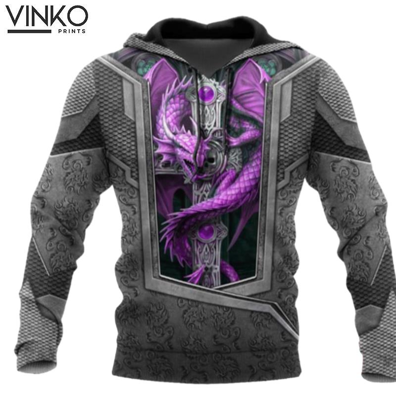 Tattoo And Dungeon Dragon Hoodie