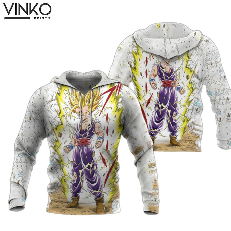 Teen Super Saiyan Gohan 2 Dragon Ball Z Hoodie