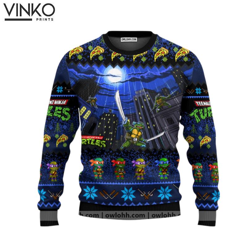 Teenage Mutant Ninja Turtles Ugly Christmas Sweater