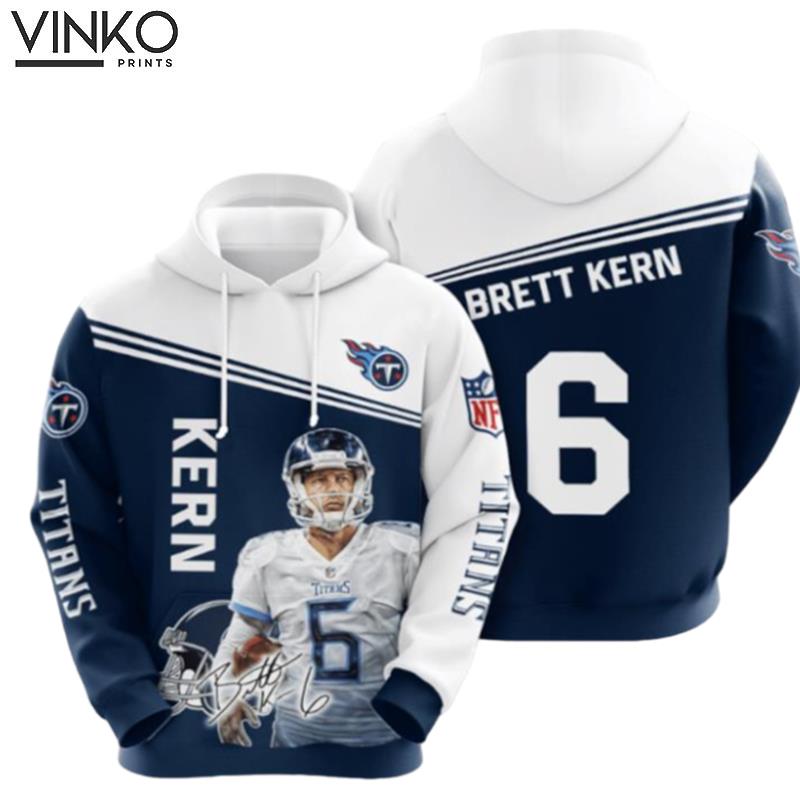 Tennessee Titans Brett Kern Hoodie