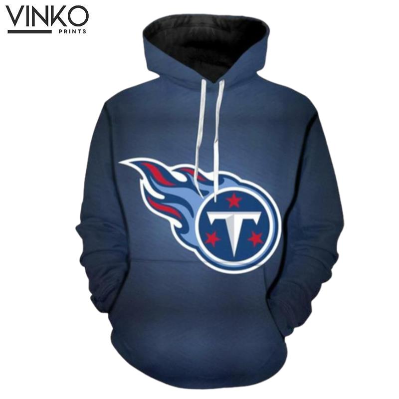 Tennessee Titans Logo Simple Hoodie