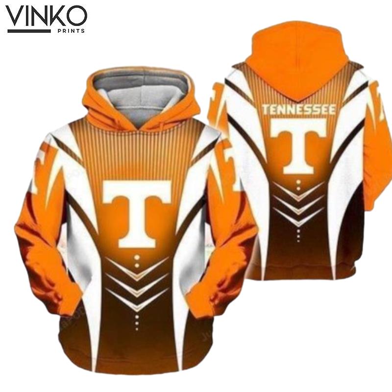 Tennessee Volunteers Football And Pered Custom Tennessee Volunteers Graphic Hoodie