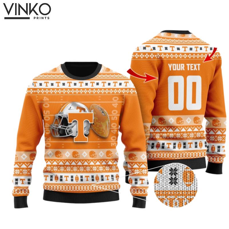 Tennessee Volunteers Personalized Ugly Christmas Sweater