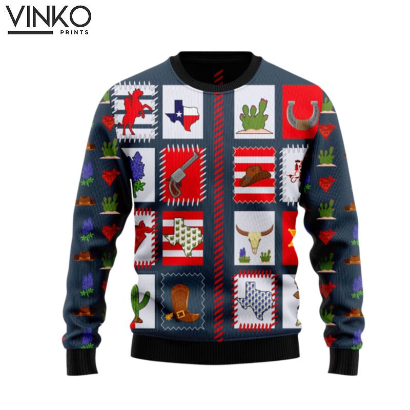 Texas Awesome TY309 Ugly Christmas Sweater