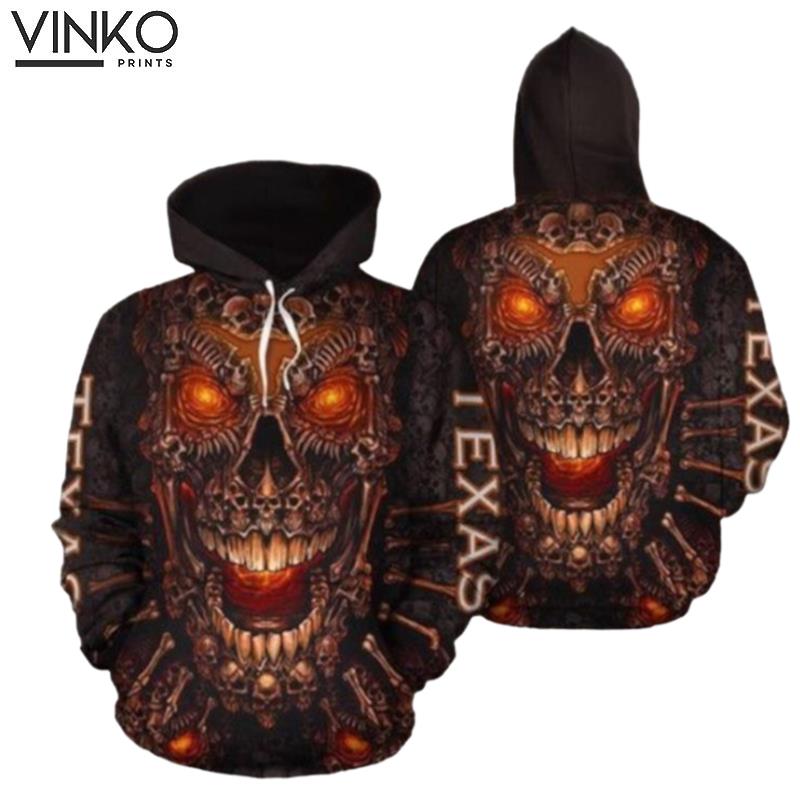 Texas Kings Skull Texas Texas Hoodie