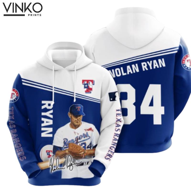 Texas Rangers Nolan Ryan Hoodie