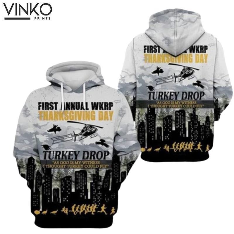 Thanksgiving Turkey Drop Hoodie