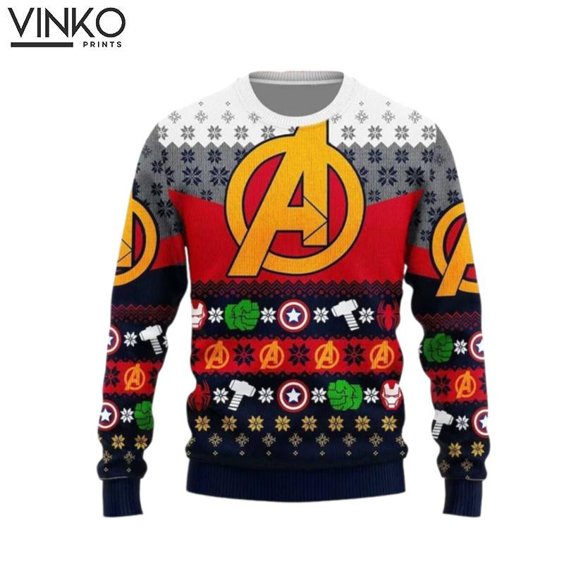 The Avengers The Avengers Knitted Ugly Christmas Sweater