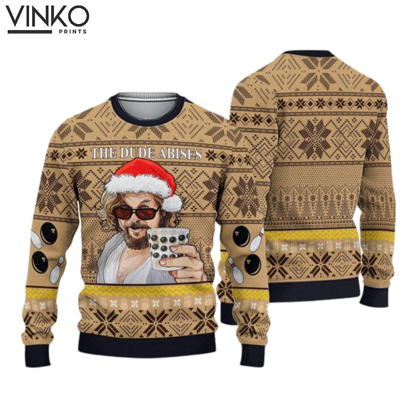 The Big Lebowski Ugly Christmas Sweater