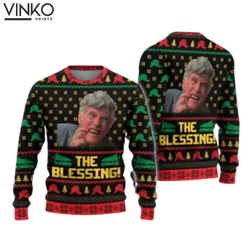 The Blessing 3D Tshirt US Comedy Movie Vacation Ugly Christmas Sweater