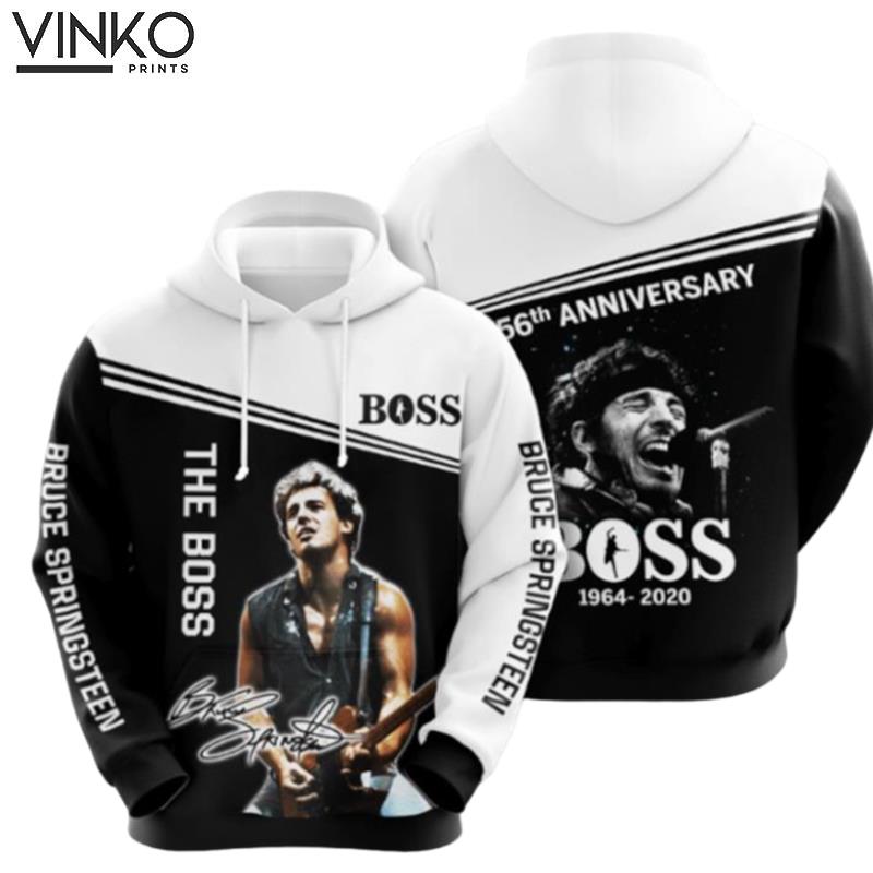 The Boss 56Th Anniversary Hoodie