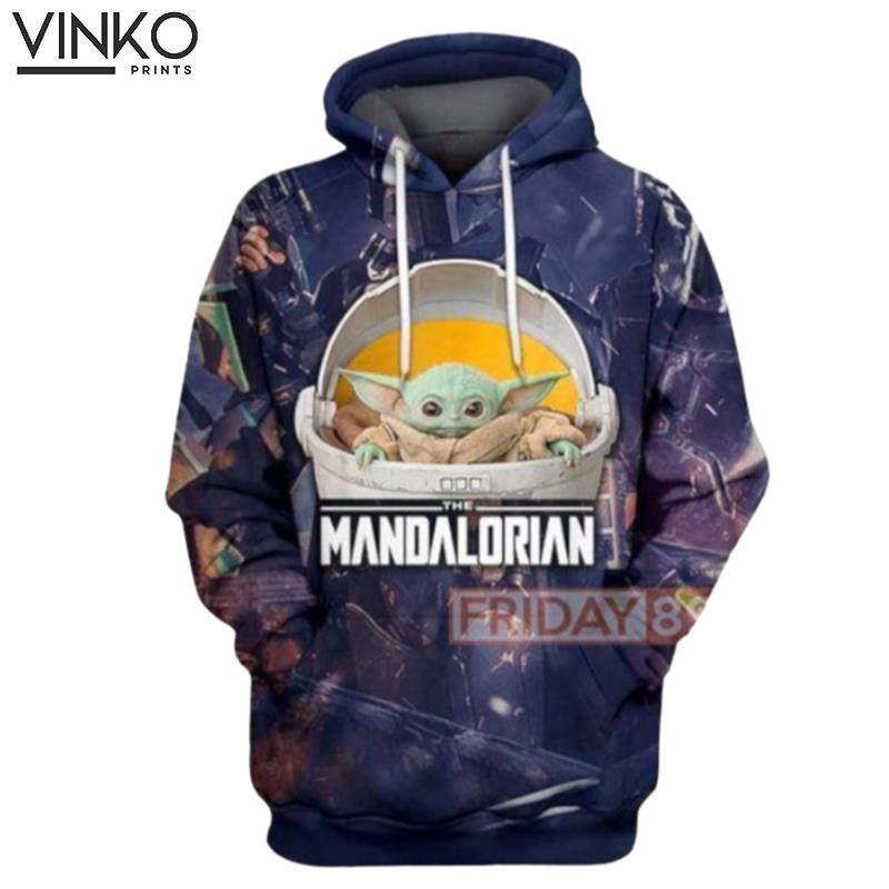 The Child Floating Baby Yoda Mandalorian Hoodie